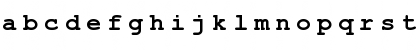 Download CourtierC Bold Font Lowercase Preview