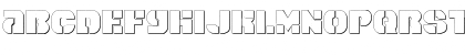 Download Space Cruiser Shadow Shadow Font Lowercase Preview