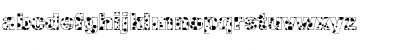 Download CowSpots Regular Font Lowercase Preview