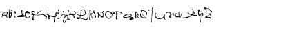 Download CrazyWritten Regular Font Lowercase Preview
