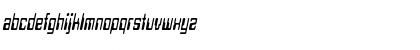 Download TechSchoolCondensed Oblique Font Lowercase Preview
