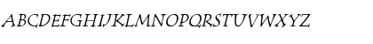 Download Tempus SC ITC TT Italic Font Lowercase Preview