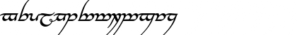 Download Tengwar Annatar Alt Bold Italic Font Lowercase Preview