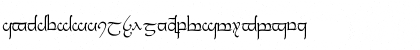 Download Tengwar Formal Regular Font Lowercase Preview