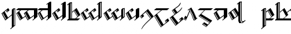 Download Tengwar Noldor-2 Regular Font