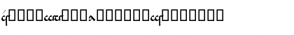 Download Tengwar Parmaite Alt Regular Font Lowercase Preview