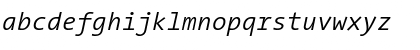 Download TheSans Mono Italic Font
