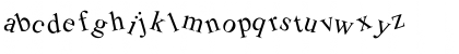 Download Crooked Regular Font Lowercase Preview