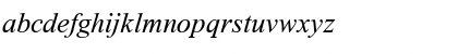 Download Time Roman Italic Font Lowercase Preview