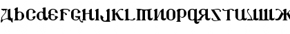 Download CSAR Regular Font Lowercase Preview