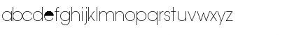 Download TrendexLightSSK Regular Font Lowercase Preview