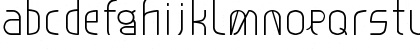 Download TT Regular Font Lowercase Preview