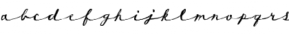 Download TXT LongHand Regular Font Lowercase Preview