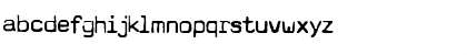 Download Typewriter - a602 (dead postman 2004) Regular Font Lowercase Preview