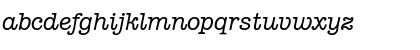 Download Typewriter Italic Font Lowercase Preview