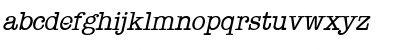 Download Typewriter Oblique Font Lowercase Preview