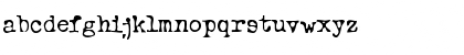 Download Typewriter Oldstyle Font Lowercase Preview