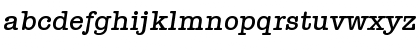 Download Typewriter-MediumIta Regular Font Lowercase Preview