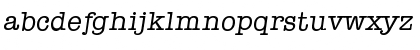 Download Typewriter-RegularIta Regular Font Lowercase Preview