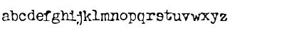 Download Typewriter Oldstyle Font Lowercase Preview