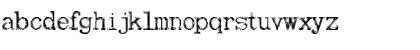 Download Typewritten Becker Normal Font Lowercase Preview