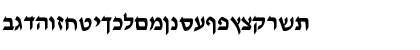 Download Tzipporah Regular Font Lowercase Preview