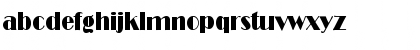 Download B821-Deco Regular Font Lowercase Preview