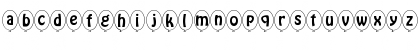 Download Ballon Becker Normal Font Lowercase Preview