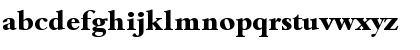 Download Bamberg-Serial-ExtraBold Regular Font Lowercase Preview