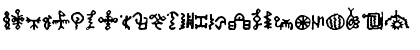 Download Bamum Symbols 1 Bamum Symbols 1 Font Lowercase Preview
