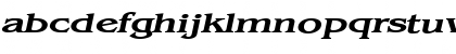 Download BangleExtended BoldItalic Font Lowercase Preview