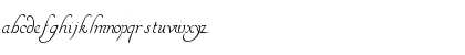 Download Cursive Regular Font Lowercase Preview