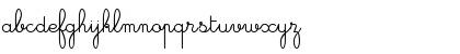Download Cursive standard Regular Font Lowercase Preview