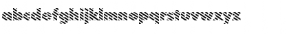 Download BarberPole Regular Font Lowercase Preview