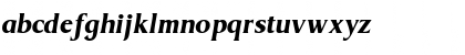 Download BaryonDisplaySSK Italic Font Lowercase Preview
