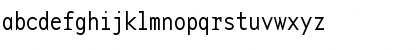 Download BaseMono-NarrowThin Thin Font Lowercase Preview