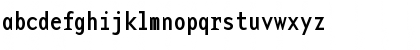 Download BaseMonoReg-Narrow Roman Font Lowercase Preview