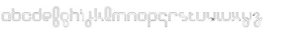 Download Basis DoubleOutline Font Lowercase Preview