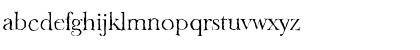 Download BaskerOldAntique-Light Regular Font Lowercase Preview