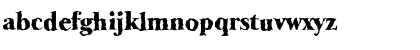 Download BaskerOldRandom-Heavy Regular Font Lowercase Preview