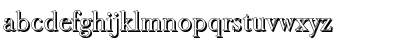 Download BaskerOldShadow Regular Font Lowercase Preview