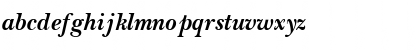 Download BaskervilleOSSSK BoldItalic Font Lowercase Preview