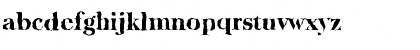 Download BaskervilleRandom-Xbold Regular Font Lowercase Preview