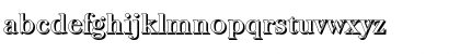 Download BaskervilleShadow-Medium Regular Font Lowercase Preview