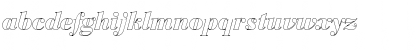 Download BauerBodDBolItaOu1 Regular Font Lowercase Preview