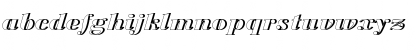 Download BauerBodDBolItaRe1 Regular Font Lowercase Preview