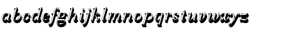 Download BauerBodDRegItaSh1 Regular Font Lowercase Preview