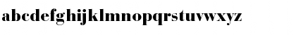 Download BauerBodni Blk BT Black Font Lowercase Preview