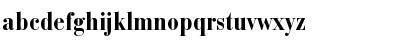 Download BauerBodoni BoldCond Font Lowercase Preview