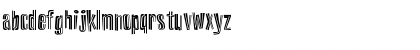 Download Beat Street InLine Regular Font Lowercase Preview